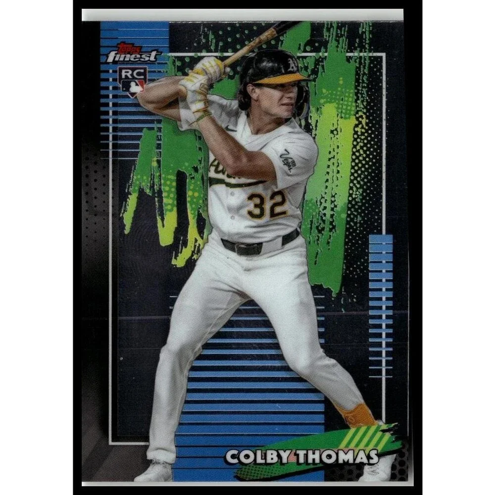 2026 Finest Colby Thomas Common Base Rookie RC Athletics